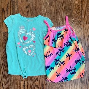 Little Girls Jumping Beans Shirts Bundle Of 2